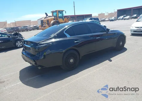 2018 Infiniti Q50 2.0T Pure from USA, damaged, VIN JN1CV7AP7JM400198